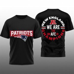 2026 New England Patriots We Are The AFC Champions Shirt 91